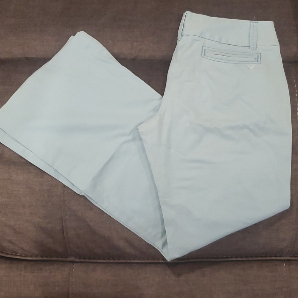 Sea foam teal A&E Chino pants